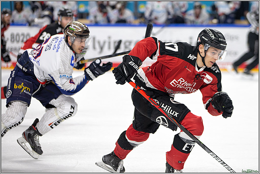 PENNY DEL;  Koelner Haie - Iserlohn Roosters; Koeln, 01.03.2022